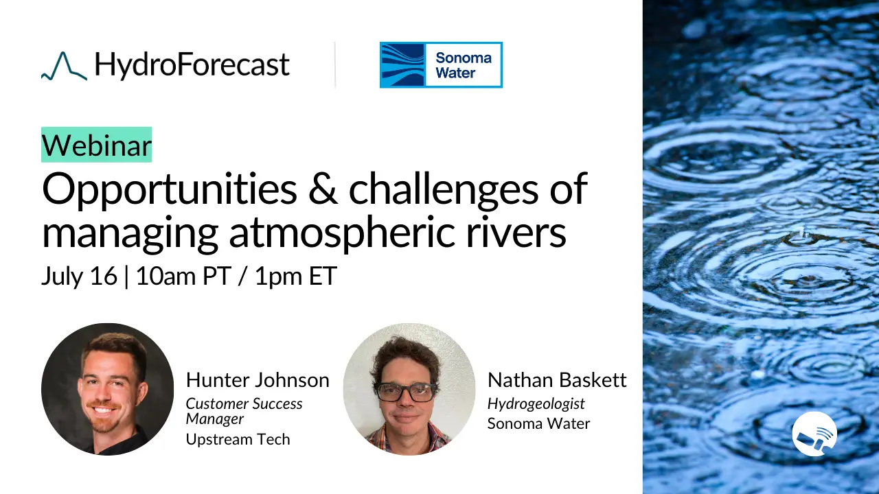 Opportunities and challenges of managing atmospheric rivers