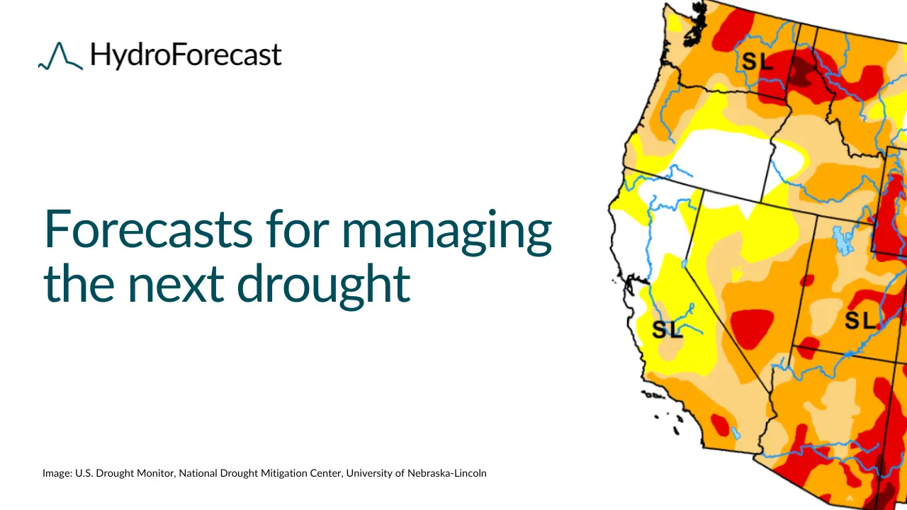 Beyond historical patterns: Forecasts for managing the next drought