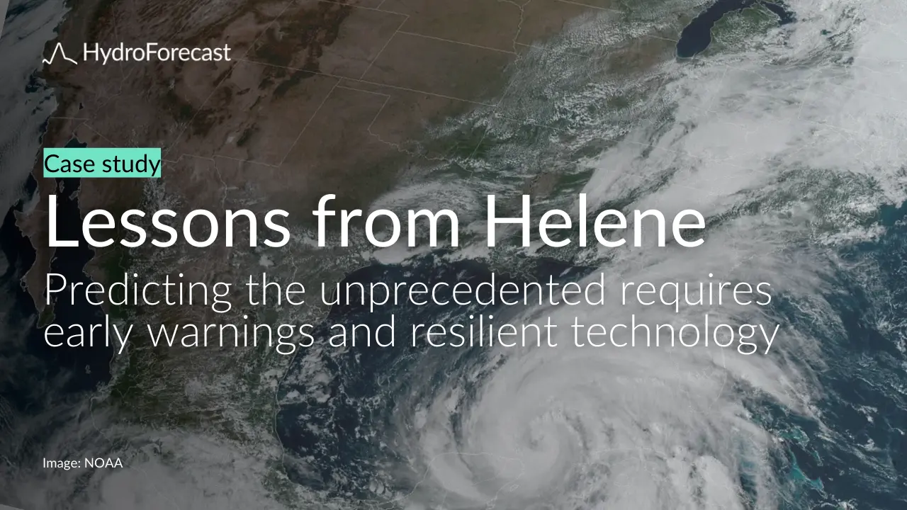 Lessons from Helene