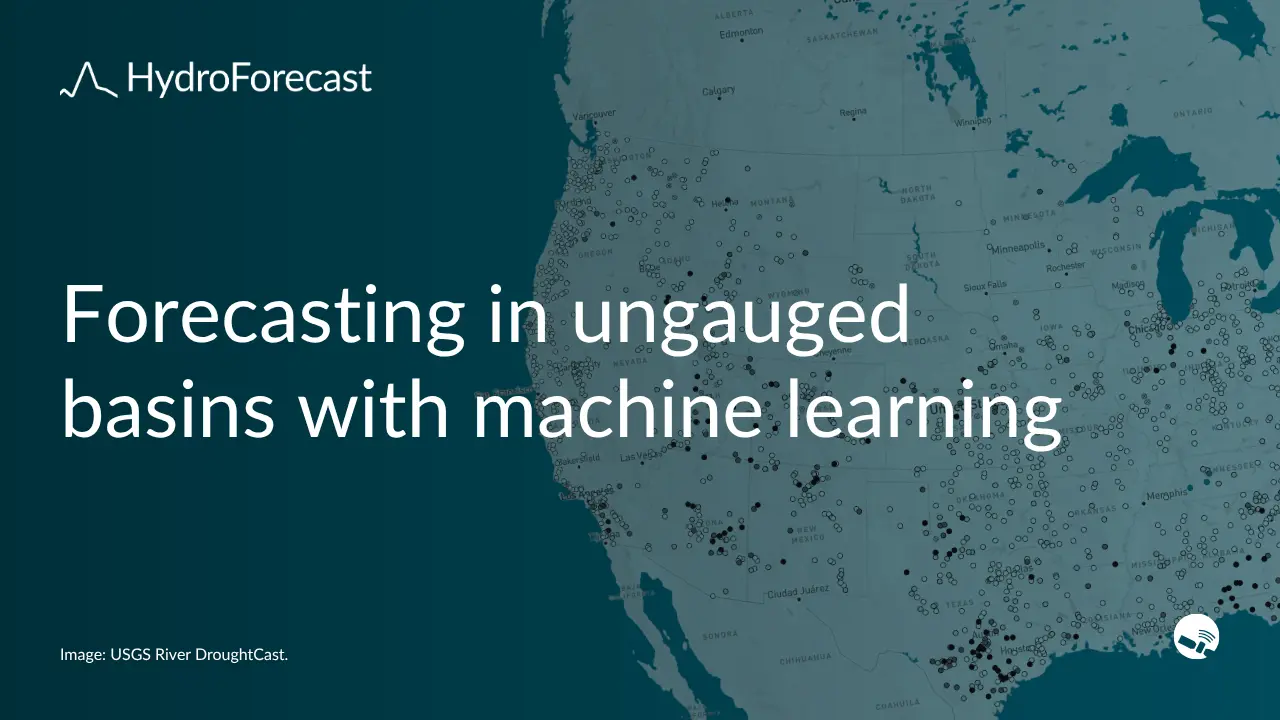 Forecasting in ungauged basins