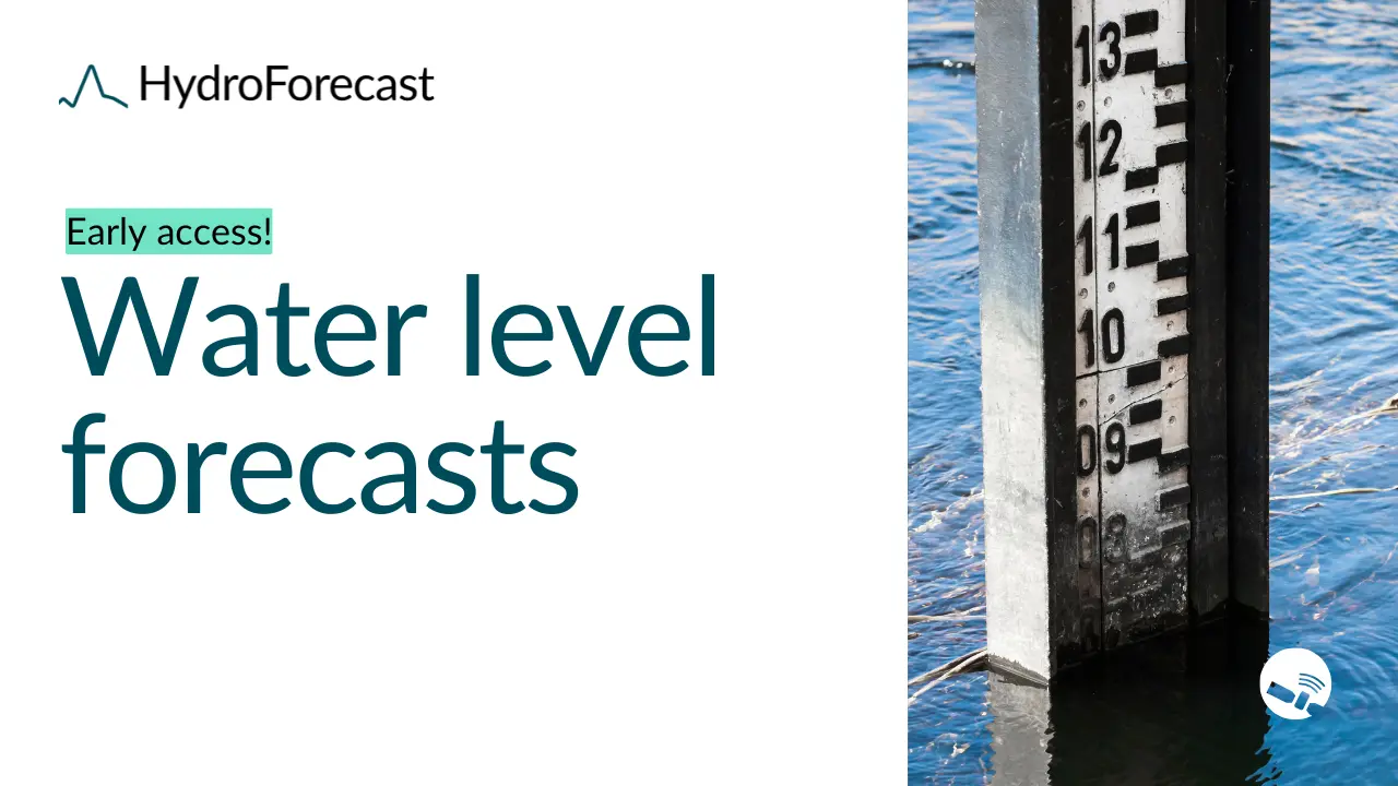 Early access to new water level forecasts