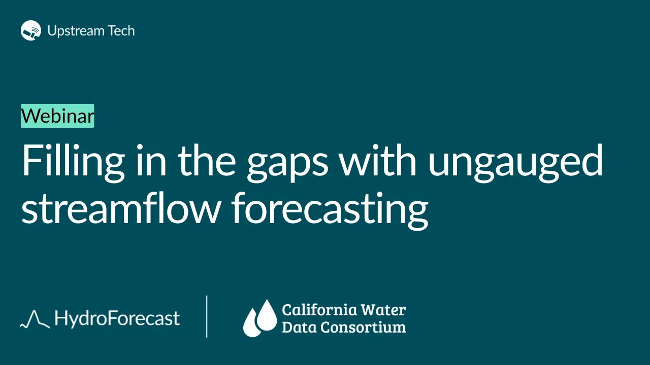 Data for Lunch: Filling in the Gaps with Ungauged Streamflow Forecasting