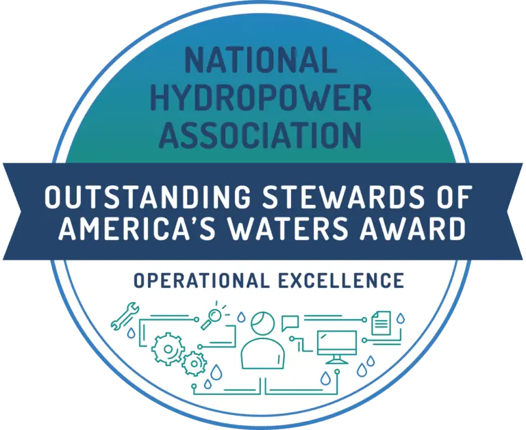 National Hydropower Association Outstanding Stewards of America's Waters Award